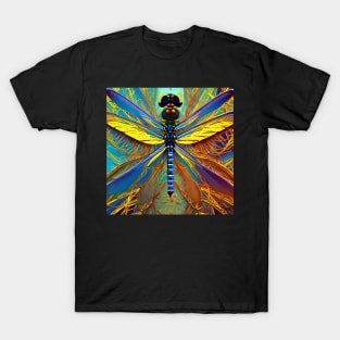 Abstract Alien Dragonfly T-Shirt